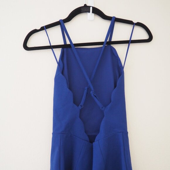 * NWT Lulus Heart’s Content Royal Blue Spaghetti Strap Bodycon Mini Dress sz S - Picture 8 of 8